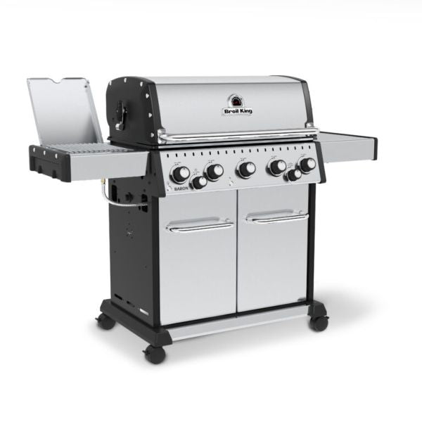 Broil King Baron 590 SS 5 Burner Gas Grill PLUS PRO INFRARED