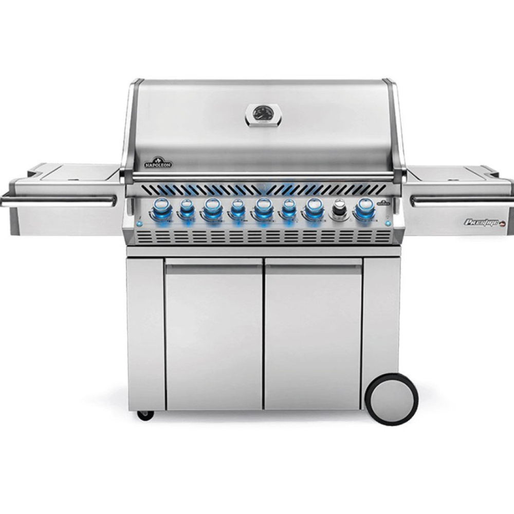 Napoleon Prestige Pro 665 Gas Grill With Infrared Side and & Rear Burner